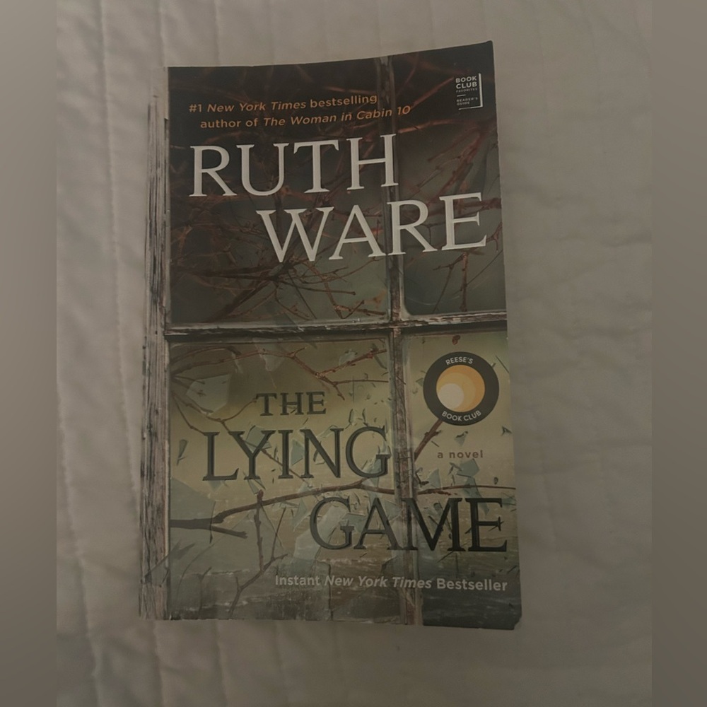 Ruth Ware The Lying Game Paperback Book Club Edition Thriller Simon & Schuster